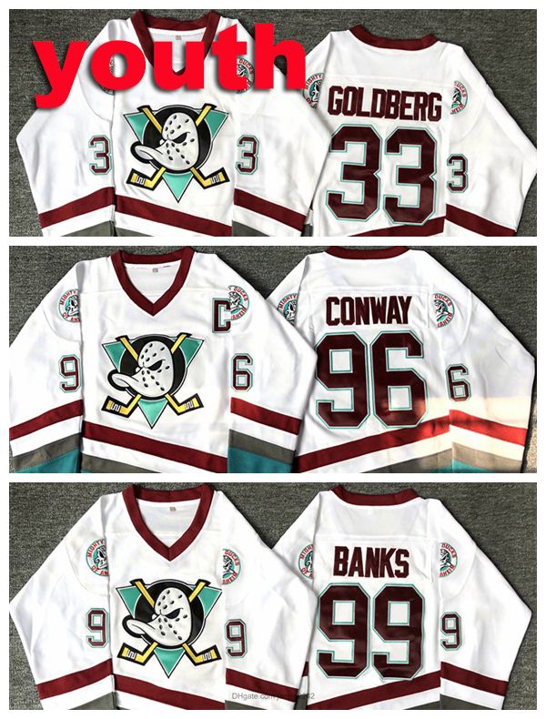 mighty ducks youth jersey conway