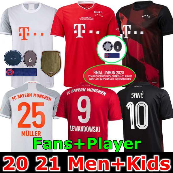 2020 20 21 Sane Lewandowski Bayern Munich Gnabry Soccer Jersey 2020 2021 Jersey Football Shirt Nianzou Munchen Men Kids Kimmich Uniform Finals From Tomato 2019 9 33 Dhgate Com