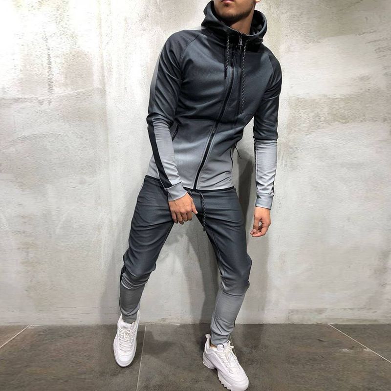 grey champion jogging suit