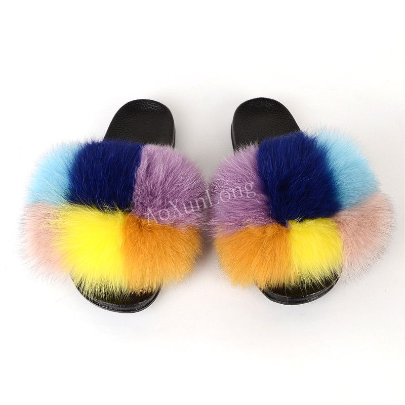 sliders shoes fluffy