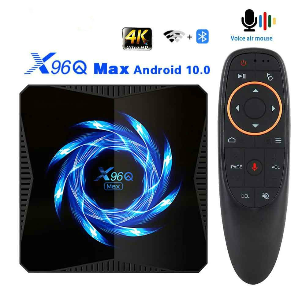 Smart TV Box Android 10 4GB 32GB 64GB 4K H.265 Media Player 2.4G/5.0G