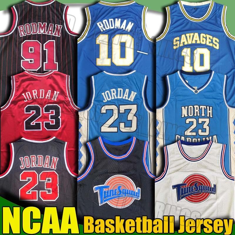 2021 NCAA Space Jam Tune Squad 23 Michael Jersey Savages Dennis Scottie