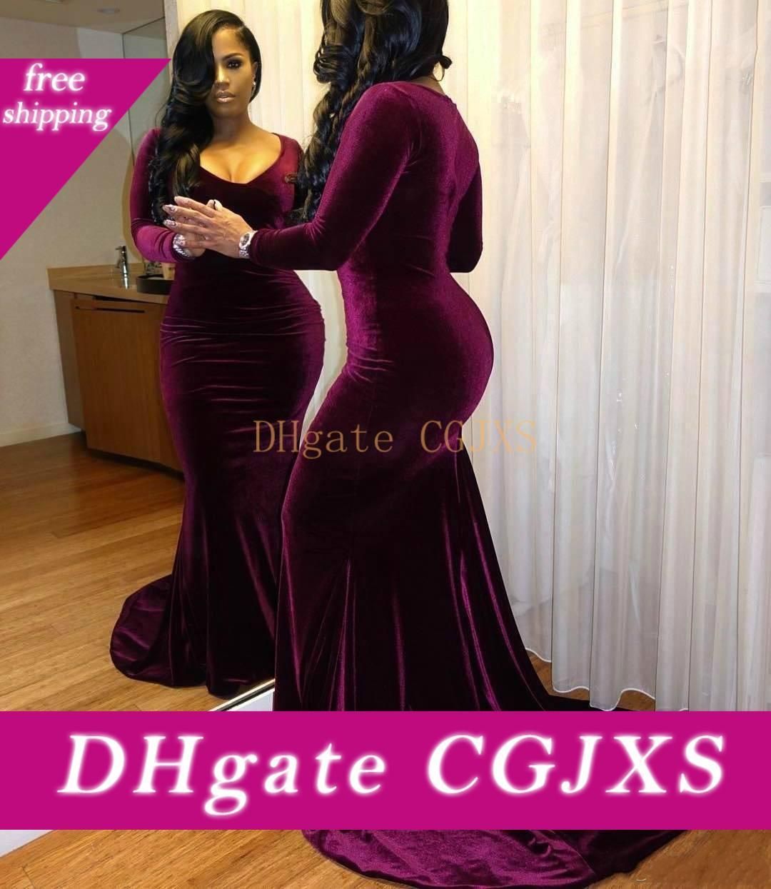 formal gown plus size velvet dress