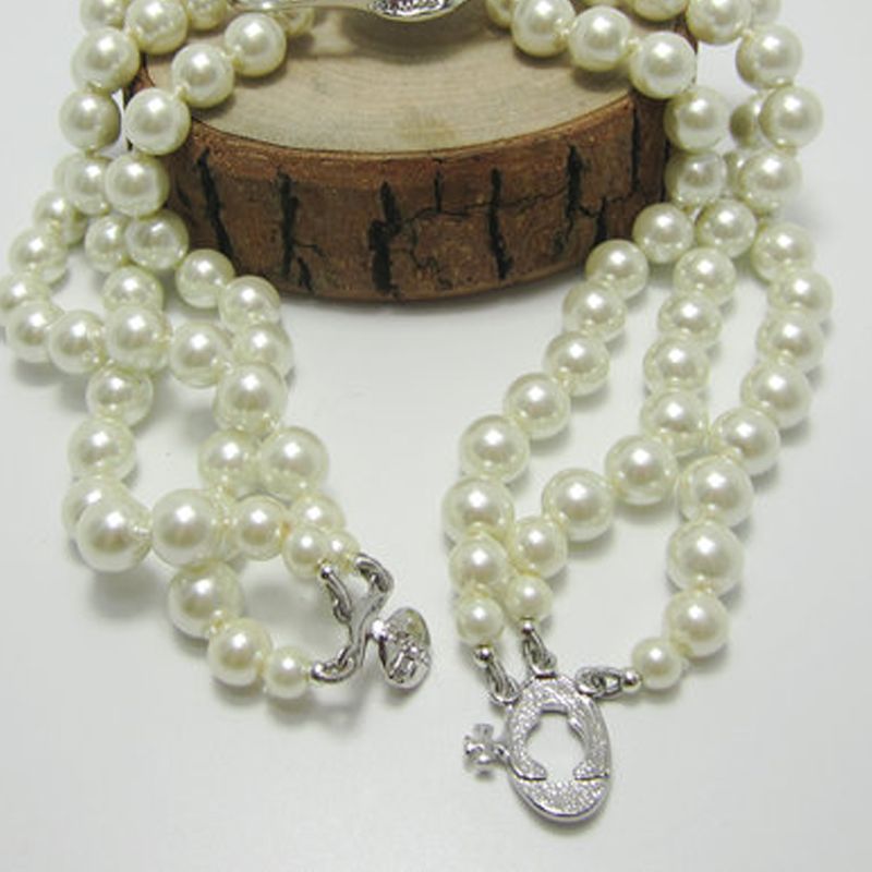 Pearl orbit necklace Clearance
