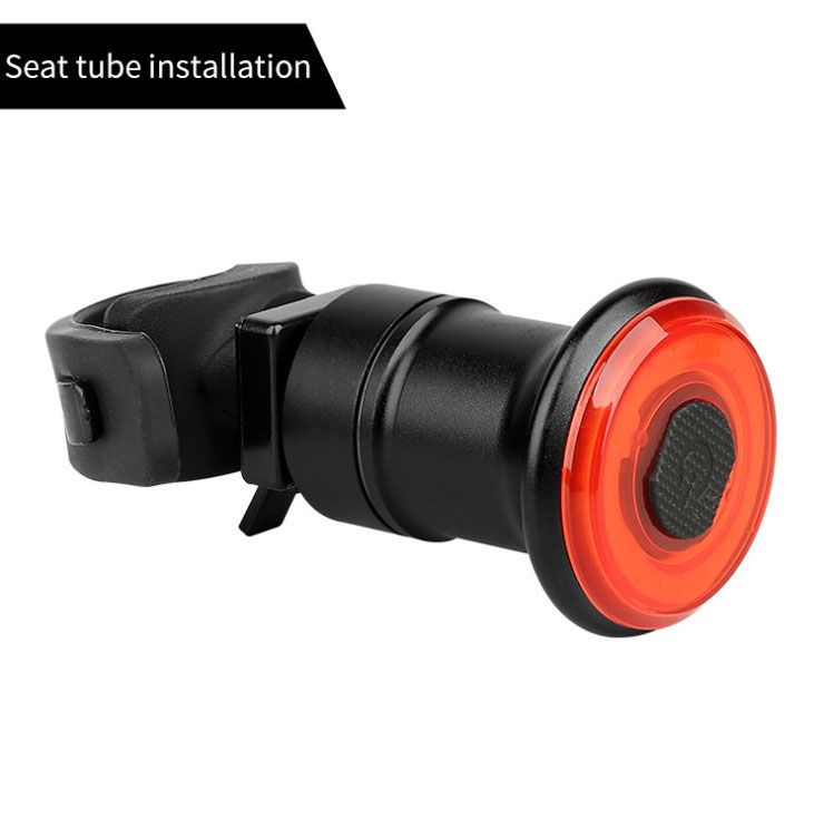 Seat tube mount light