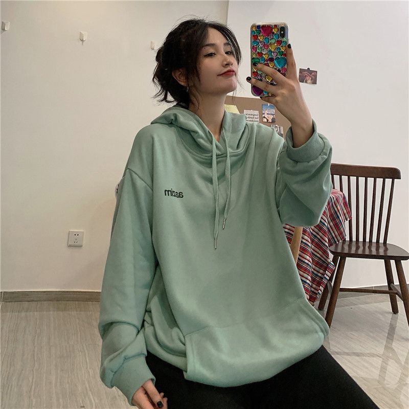 ladies oversized moletom com capuz