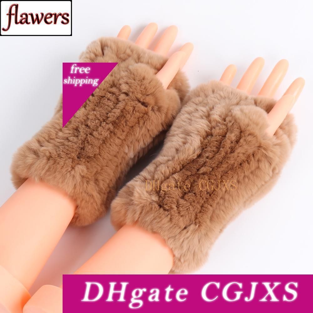 real rabbit fur mittens