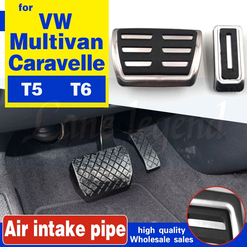 Kit para VW Multivan T6 Caravelle T6 de acero inoxidable Pedales de freno