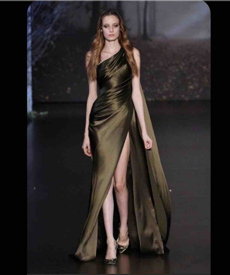 evening gown runway