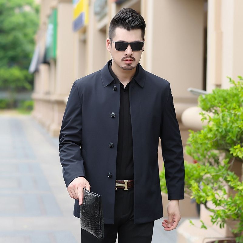 business casual plus size men