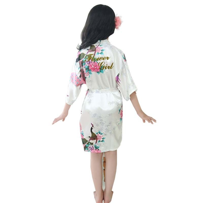 infant silk robe