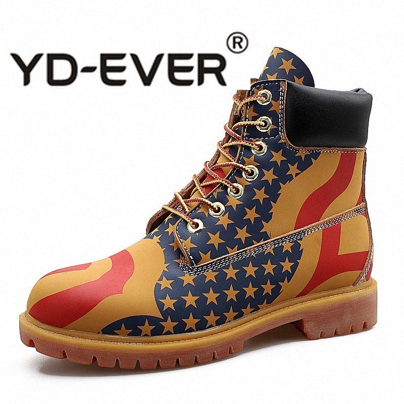 yellow work boots womens