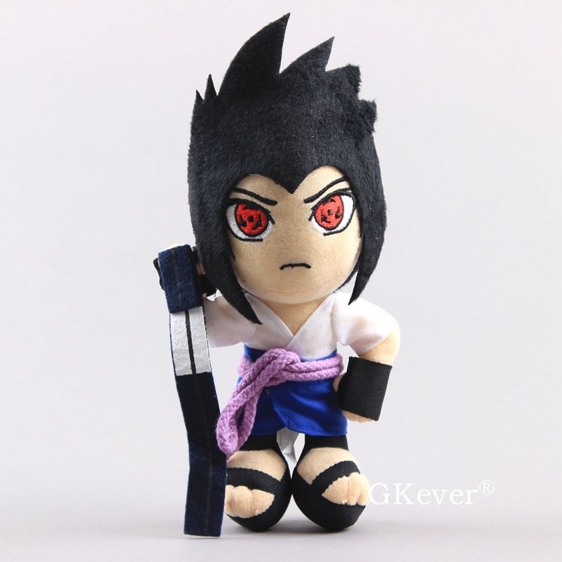 2020 23cm Anime Naruto Uchiha Sasuke Plush Doll Toys Hot Sale Japan Cartoon Anime Figure Children Christmas Birthday Gift Big Size Y200811 From Gou07 12 33 Dhgate Com