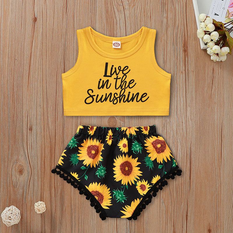 sunflower baby clothes