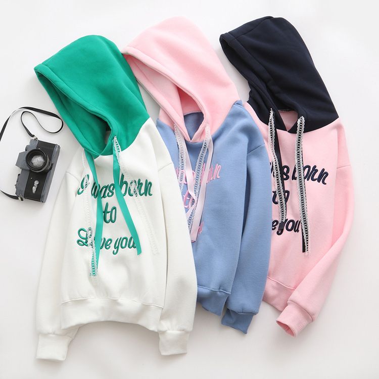 hoodies with thick strings