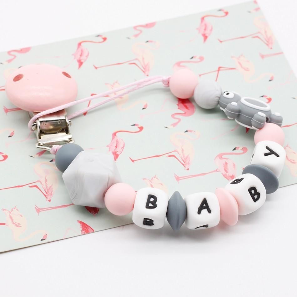 pacifier chain with name