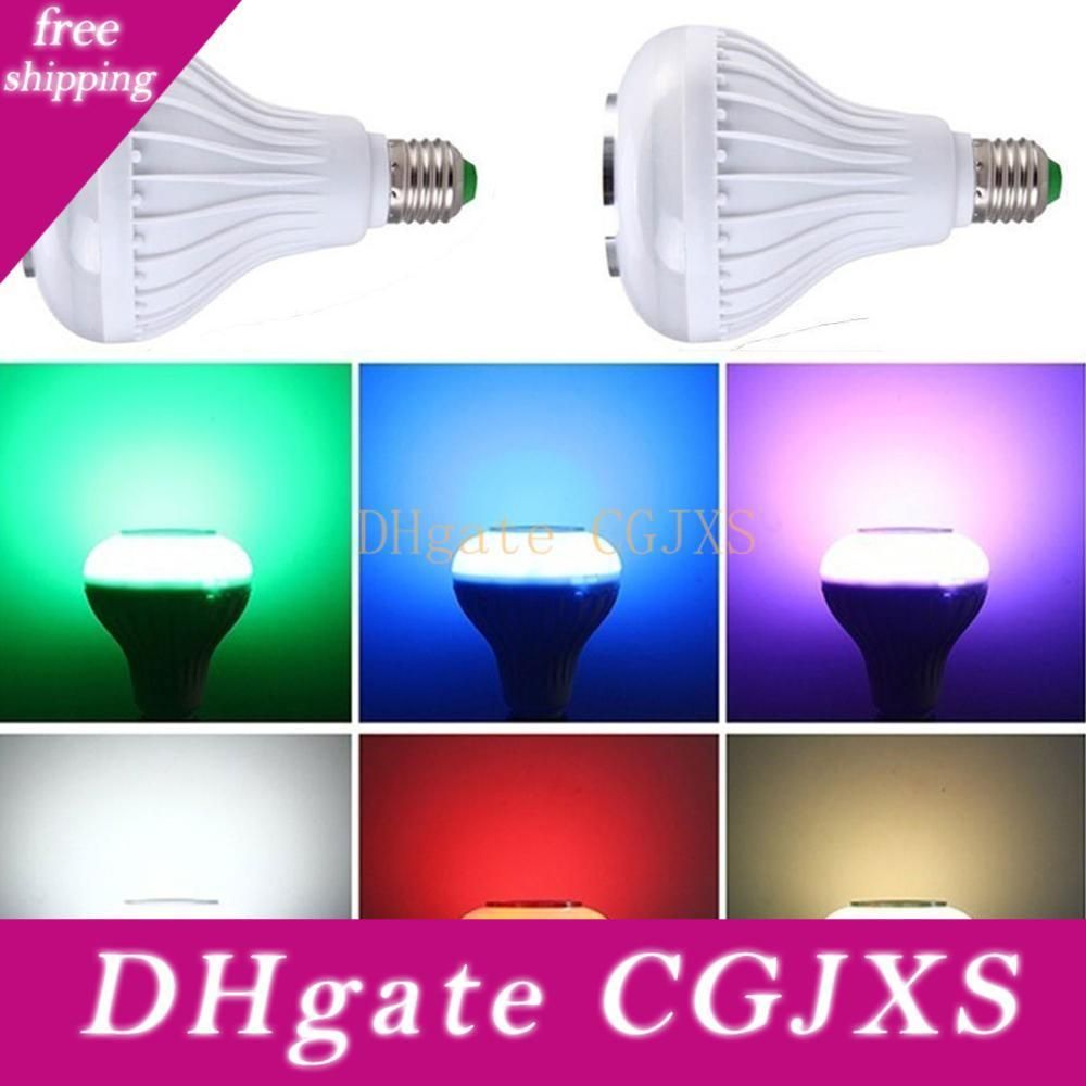 rgb led speaker bulb