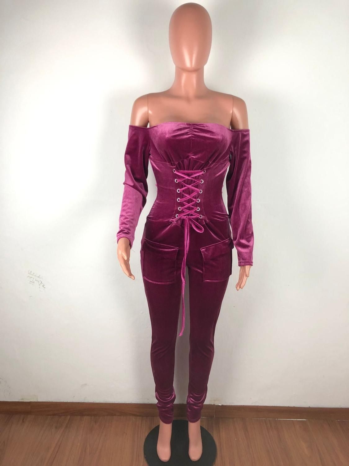 Purple Jumpsuit