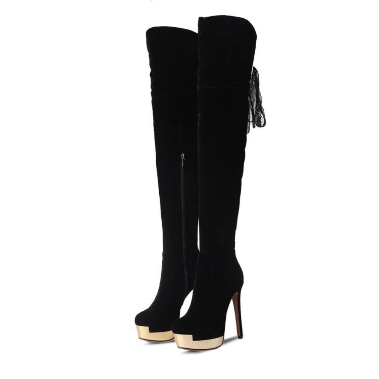 black over the knee boots sale