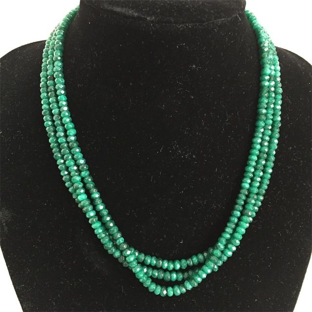 Emerald Ketting 45cm