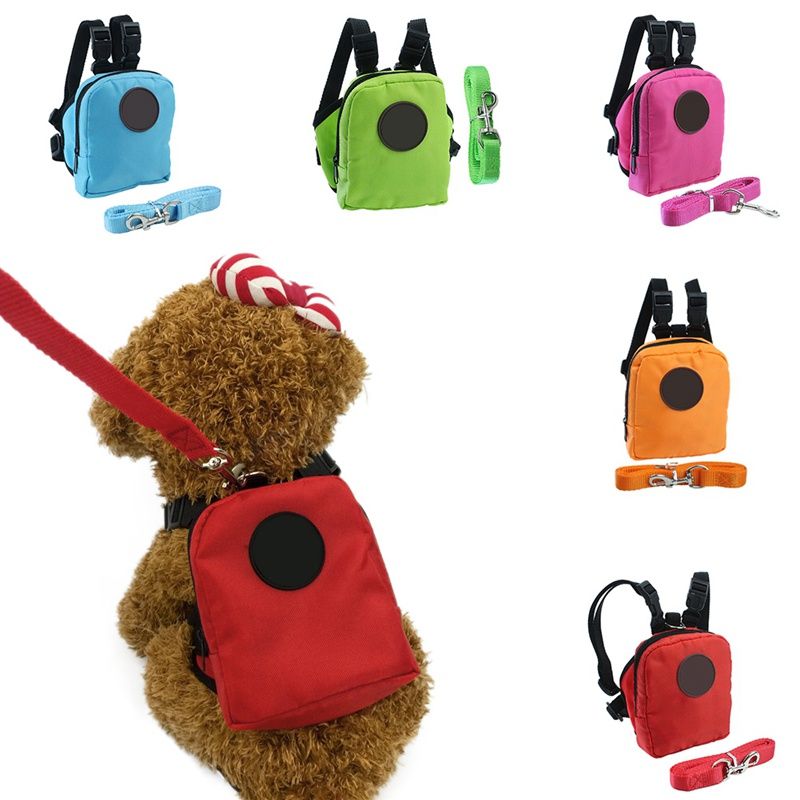 Compre Collares De Perro Correas Mini Mochila Para Gato De Mascotas Con  Arnés Correa Pequeña Bolsa Multifunción En Stock A 4,02 € Del Abutilon |  Es.Dhgate.Com