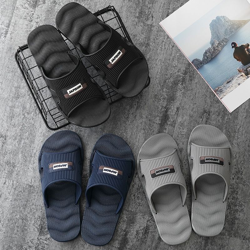 Satin Al Ev Yaz Ana Duz Renk Basit Buyuk Boy Erkek Terlik Acik Kalin Alti Yumusak Alt Banyo Erkek Terlik Yaz Tl196 54 Dhgate Comda