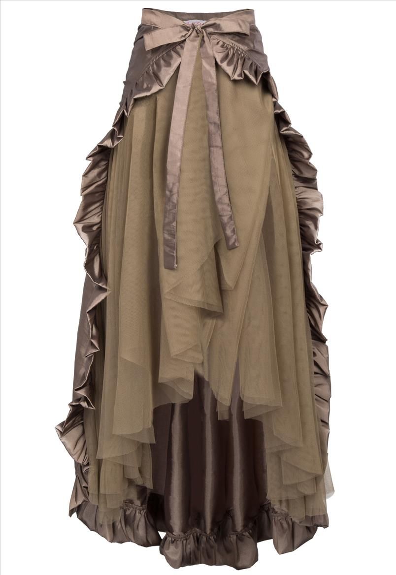 victorian maxi skirt