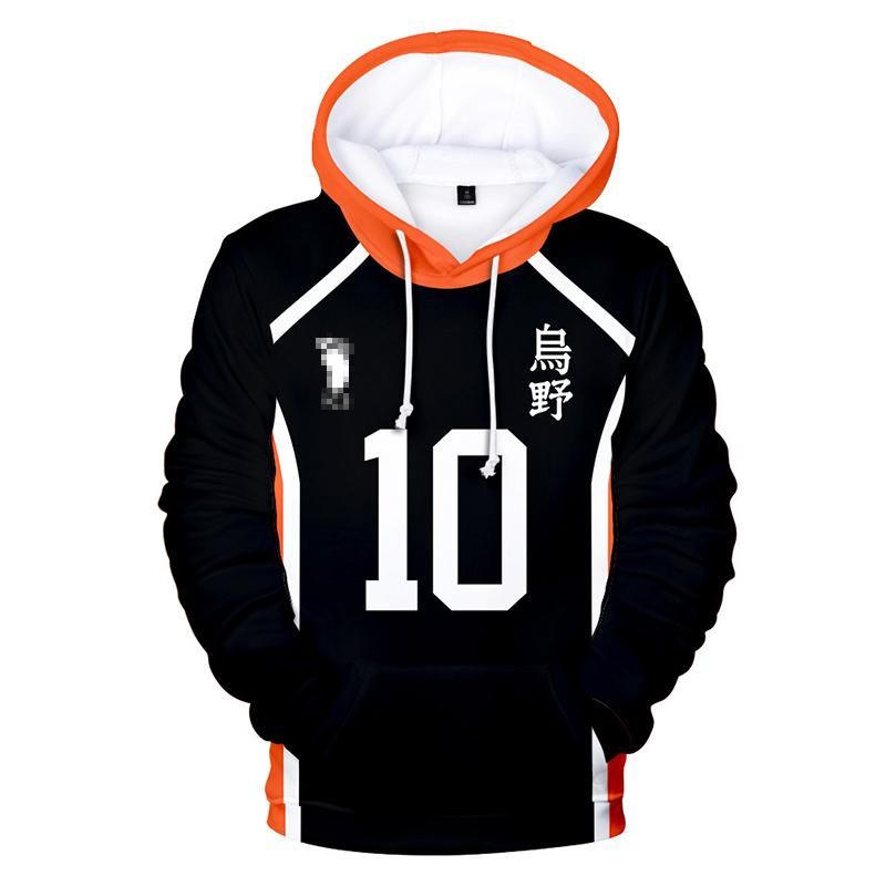 2021 Hot Anime Haikyuu Jersey Hoodies