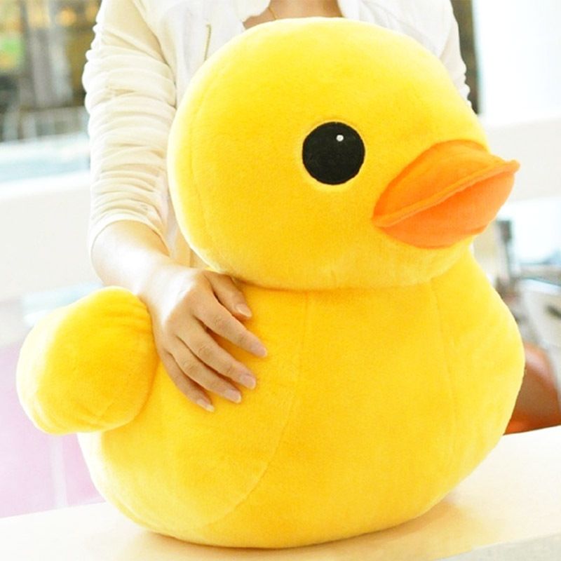 large plush duck