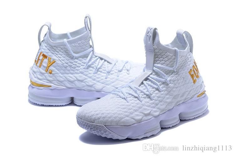 Compra Nike Lebron 15 2020 Llegada XV 15 Zapatos Nuevos IGUALDAD Negro  Blanco Baloncesto De Los Hombres Del Tamaño 15s EP Entrenar Zapatillas De  Deporte 40 46 Barato | Entrega Rápida Y Calidad | Es.Dhgate