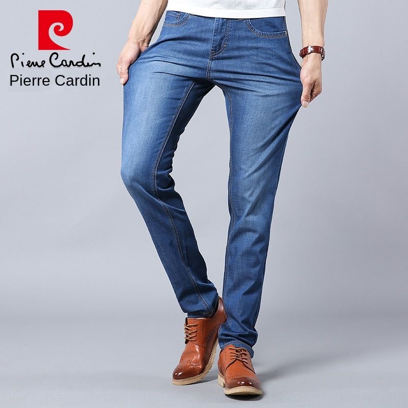 Compra RMbs5 Verano Delgada Pierre Cardin Y Jeans Modal De Los Hombres  Rectos De Los Hombres Elásticos Delgados Lavados Y Pantalones Vaqueros  Pantalones Largos Barato | Entrega Rápida Y Calidad | Es.Dhgate