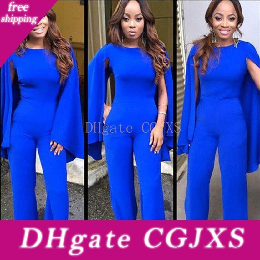 formal royal blue jumpsuit