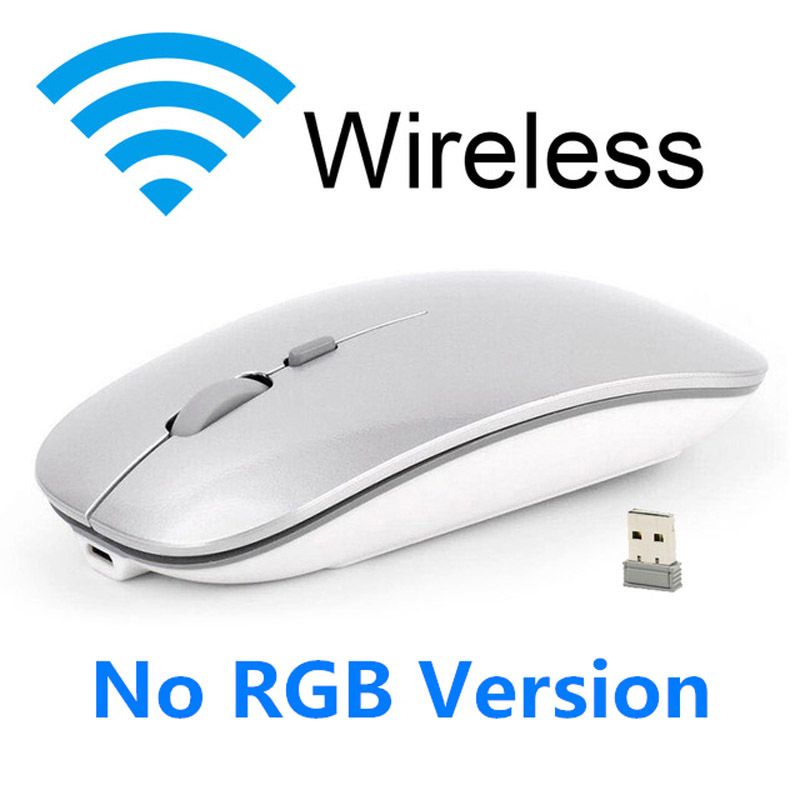 No RGB 2.4G sans fil Argent