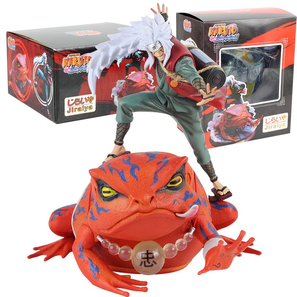 Naruto Shippuden Jiraiya Gama Bunta PVC Action Figure Collectible Model