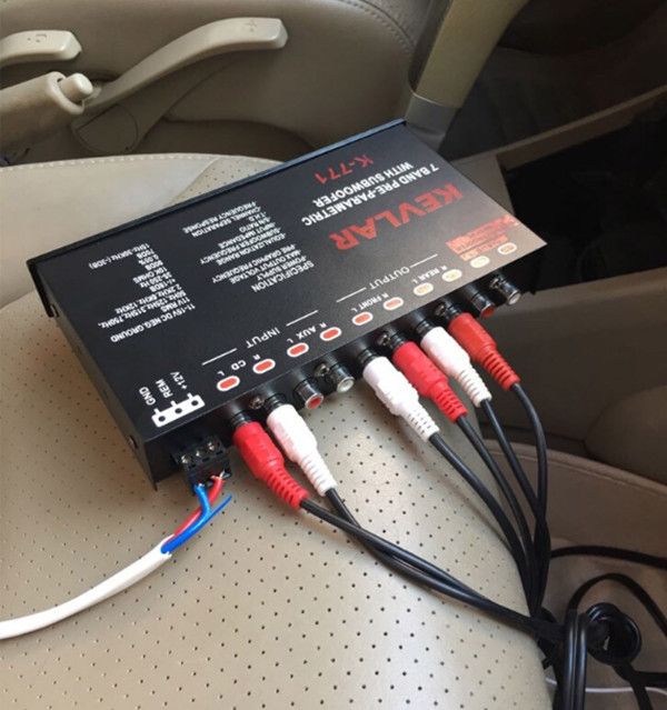 Car Audio Loudspeaker EQ Tuning Divider 