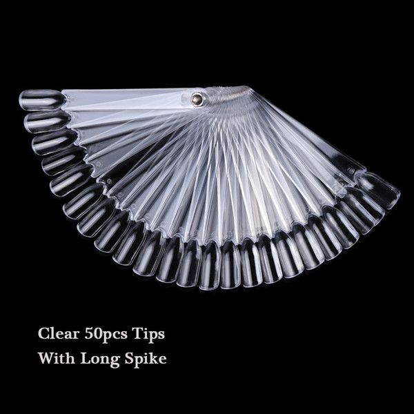 50pc clear with long spike