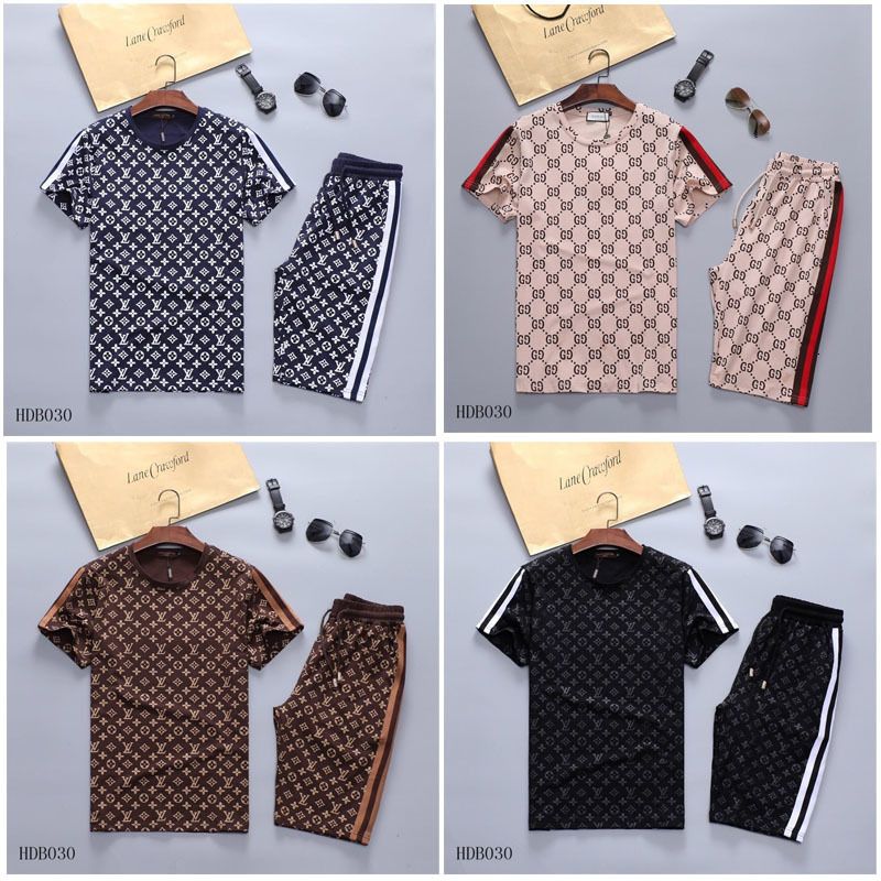 short sleeve jogging suit