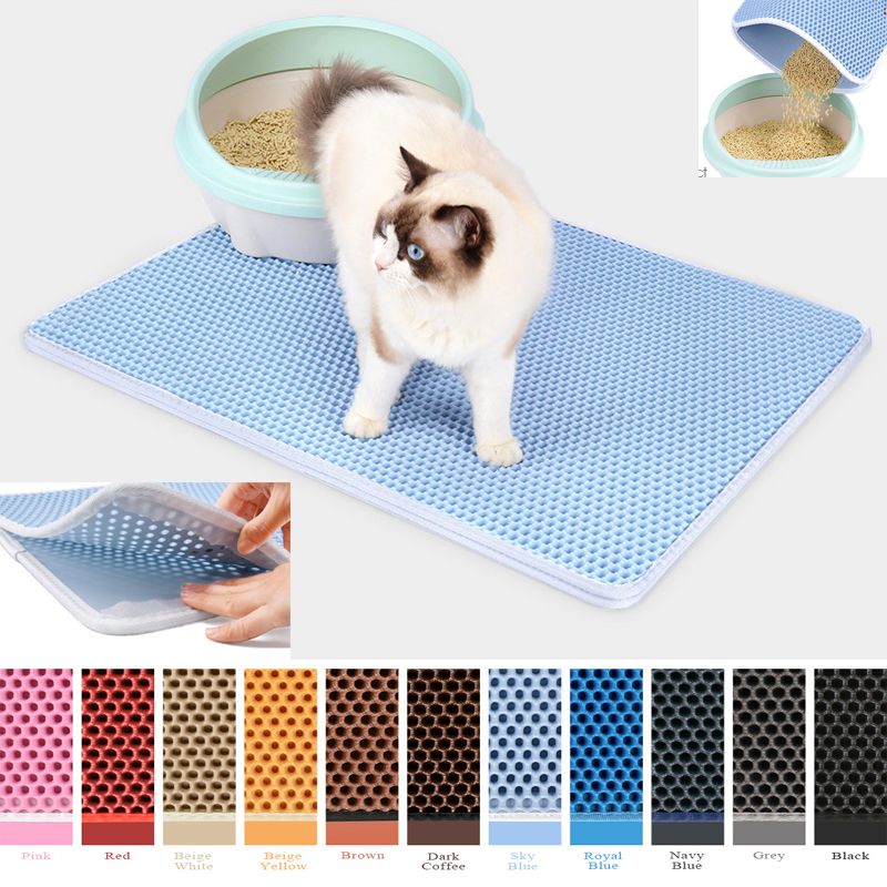 waterproof pet cat litter mat