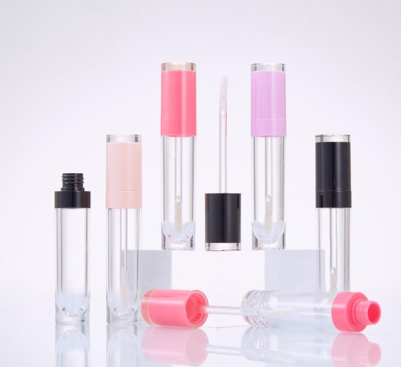 2021 5ML Empty Lip Gloss Tube Clear Lip Balm Tubes Containers Lipstick Fashion Refillable