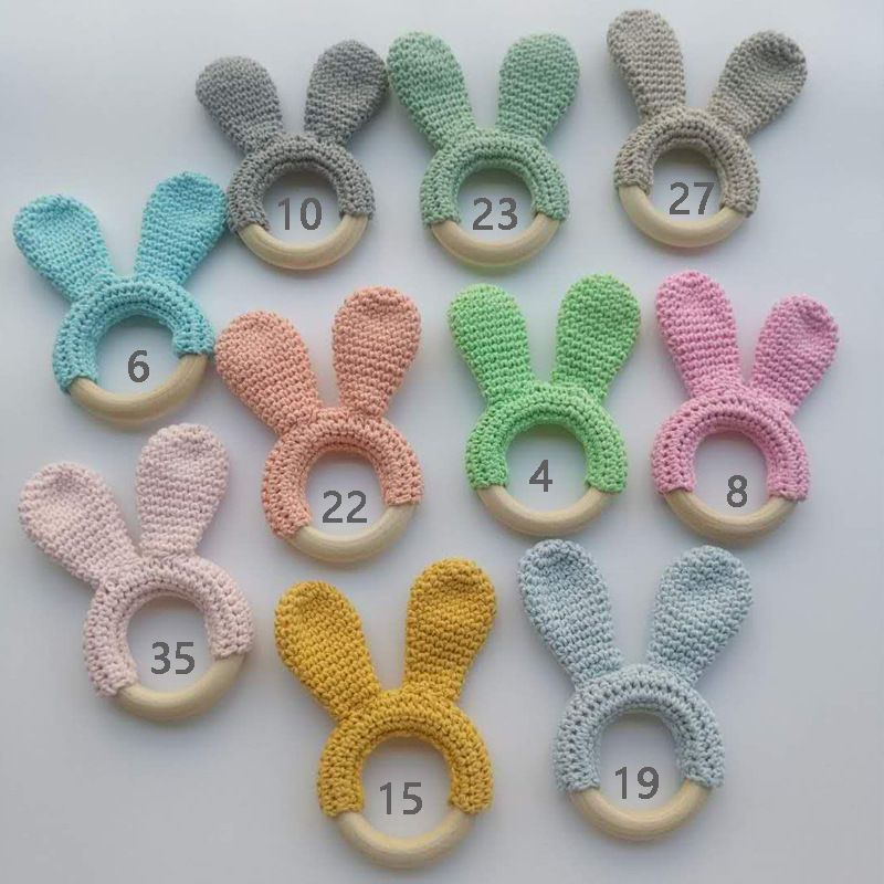 personalised wooden teething ring