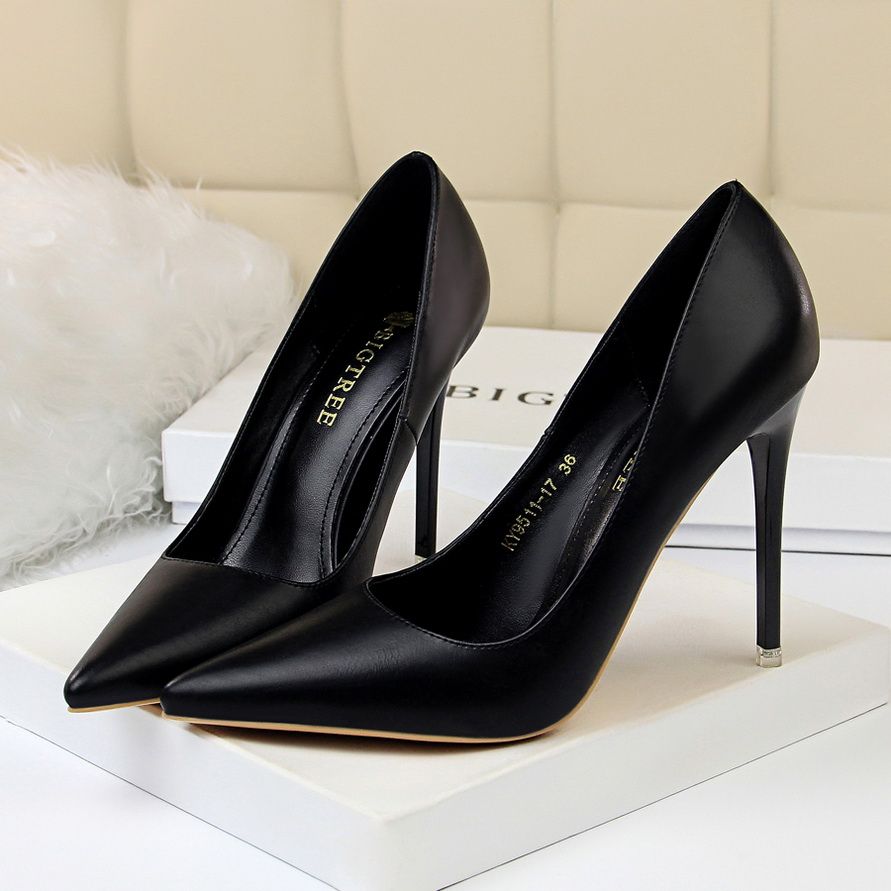 flat high heel shoes