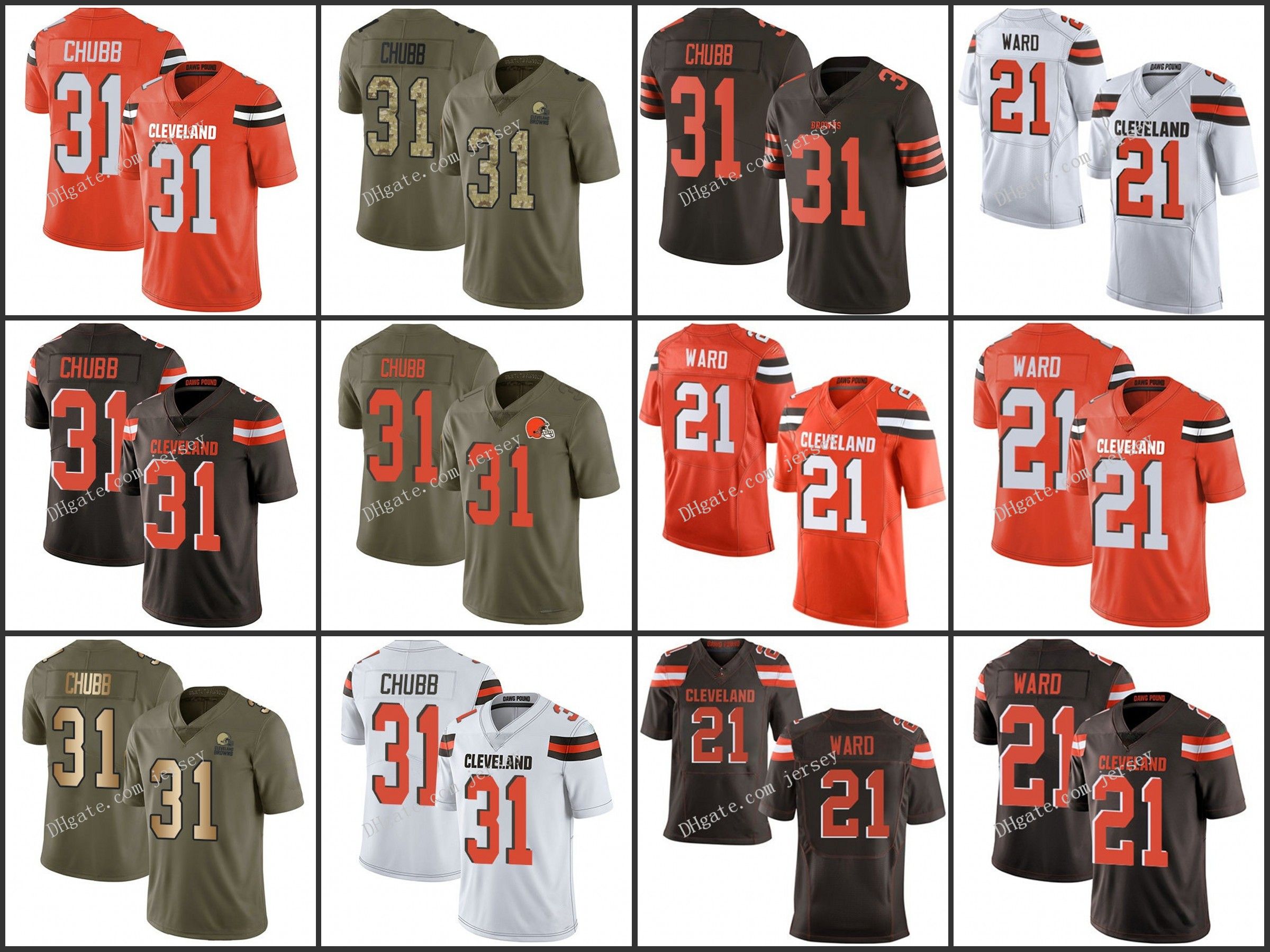 dhgate cleveland browns jersey