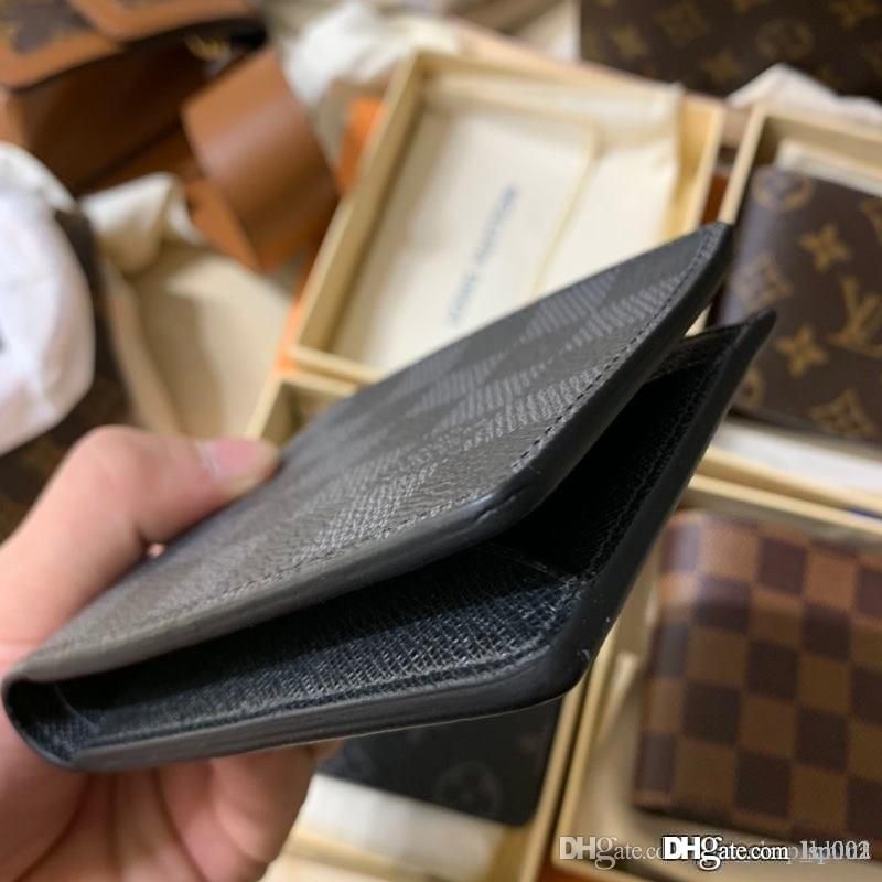 New Mens MULTIPLE WALLET Luxury Designer Bag M61695 Mens Wallet Short Coin  Purse Top Quality Size 11.5cm With Box From Llp001, $58.89