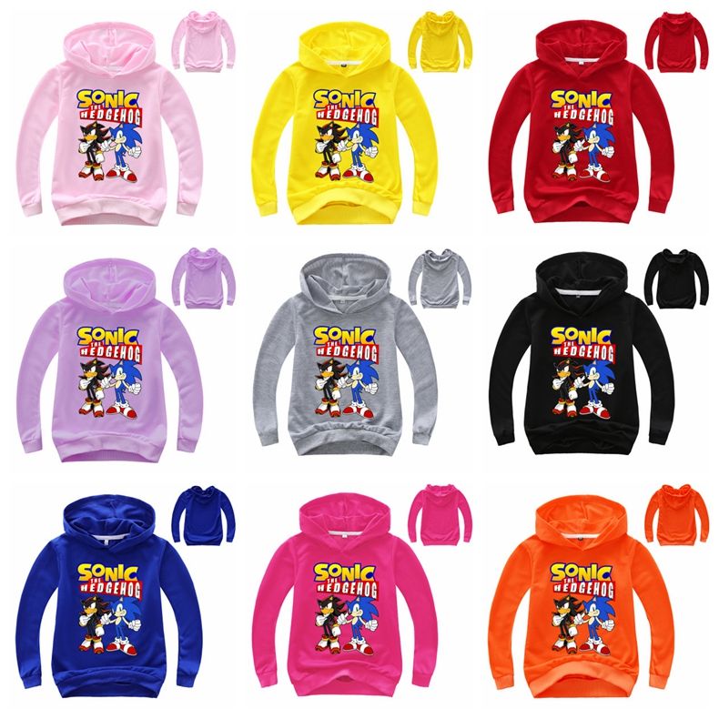 Compra Niño De La Muchacha Ropa Suéter Manga Larga Sonic El Erizo De  Impresión De Dibujos Animados Para Sudaderas Muchachos De Las Niñas  Completa Ropa Para Niños Sudadera Barato | Entrega Rápida
