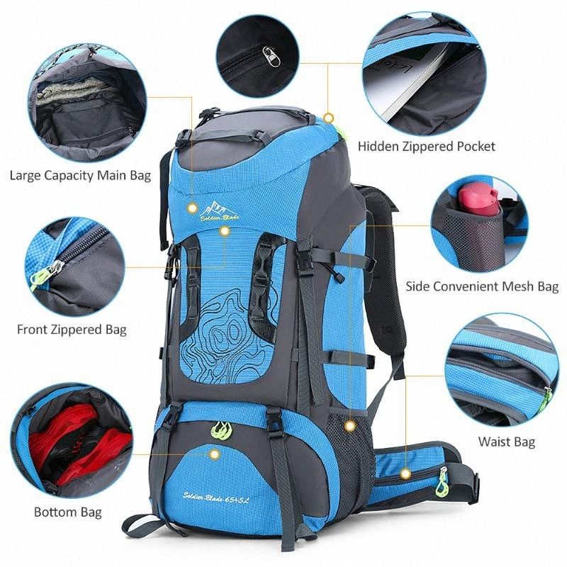 70l travel backpack
