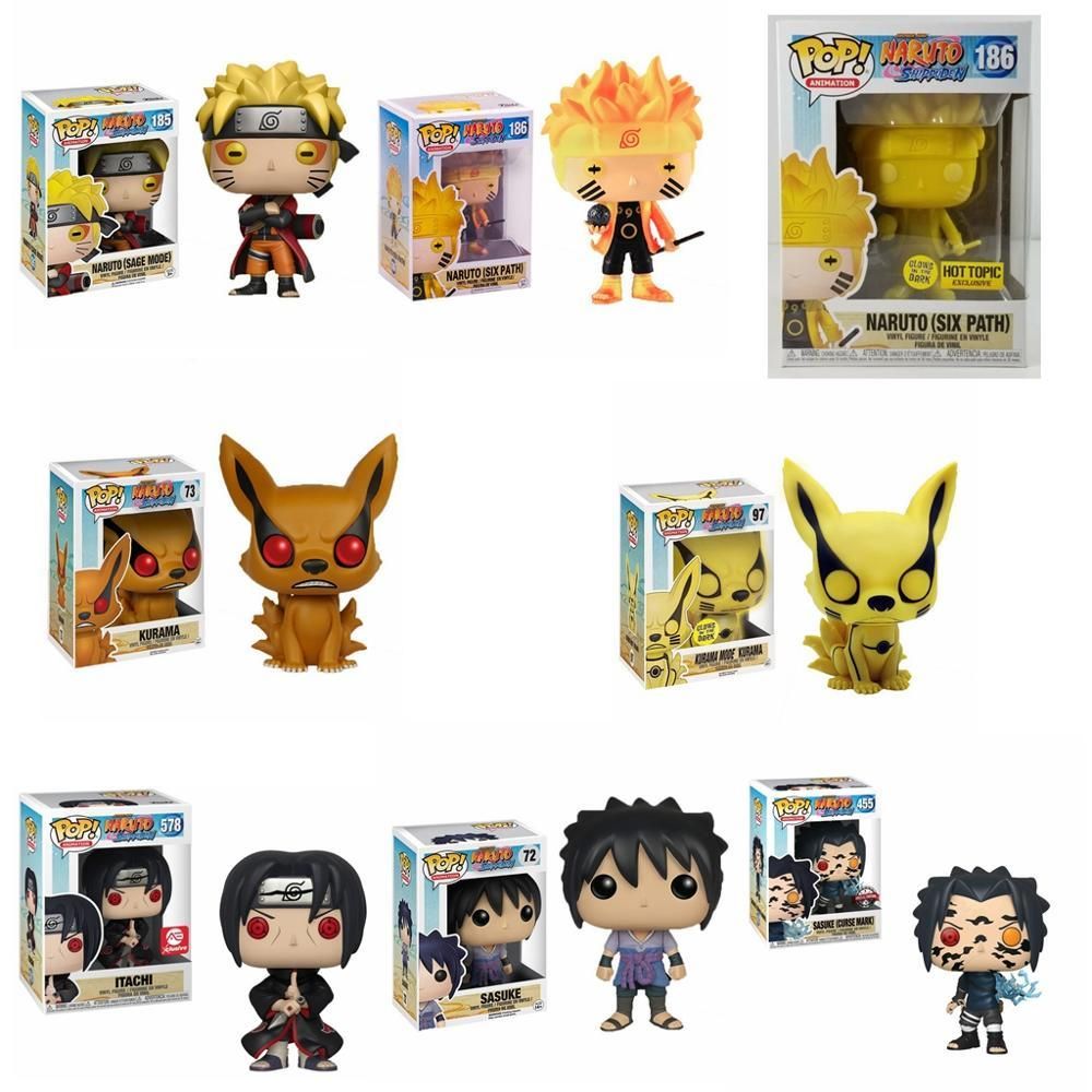 sasuke funko pop curse mark