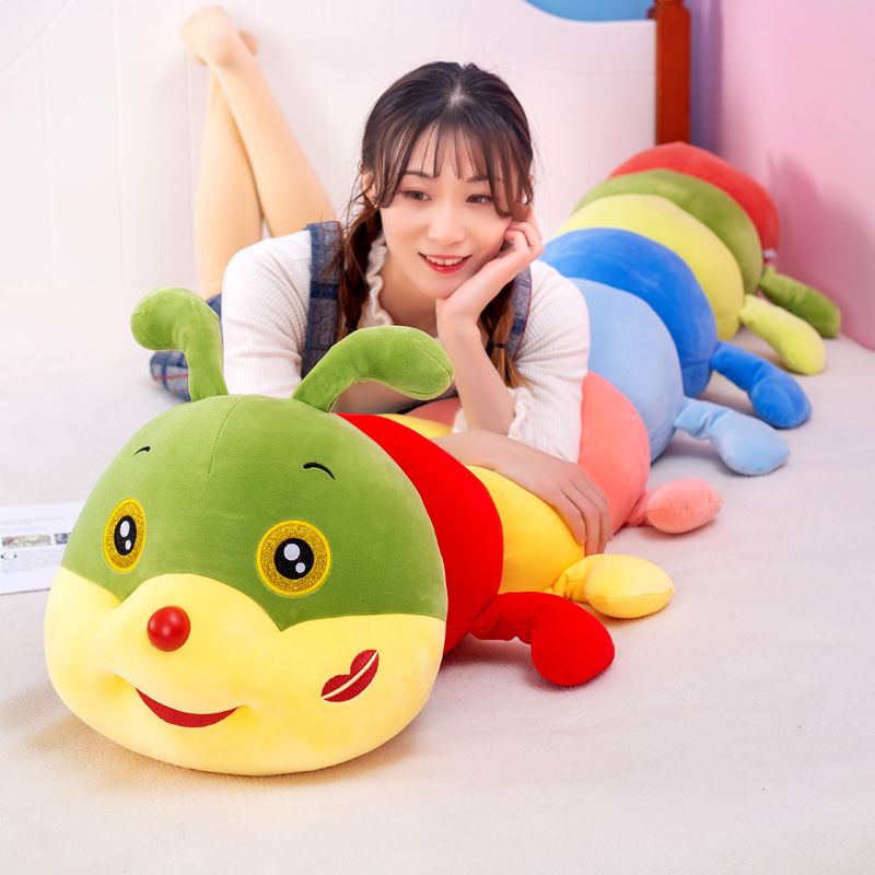 large plush caterpillar