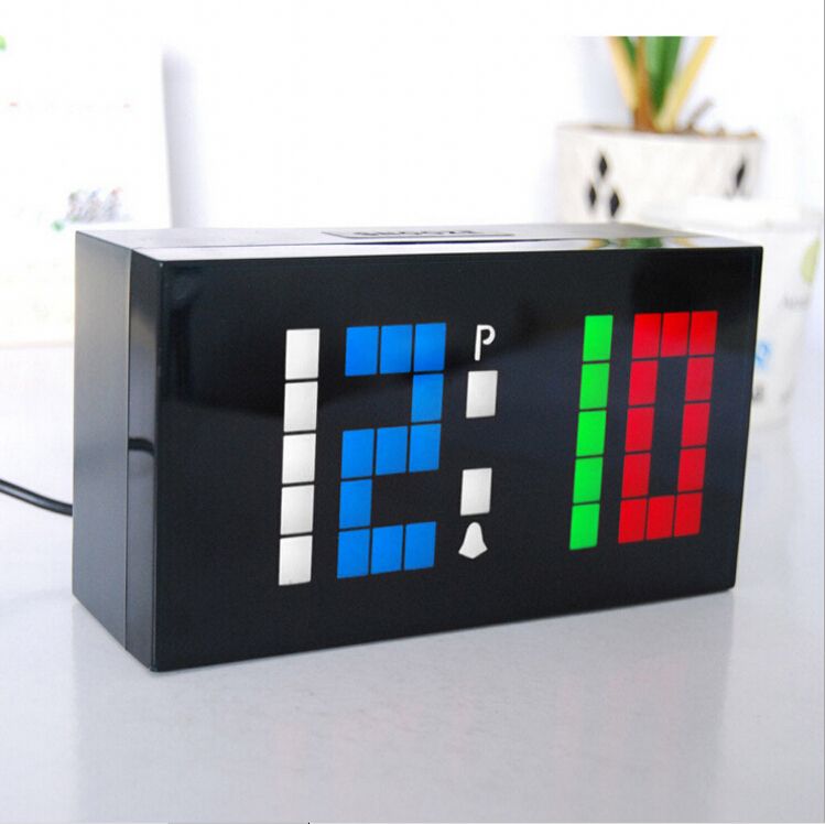 2020 Novelty Colorful Color Custom Personalized Led Electronic Alarm Digital Clock Diy Wall Clock And Desktop Clocks For Home Decor Gift From Highqualit07 66 23 Dhgate Com Alarm clocks clocks at argos. dhgate com