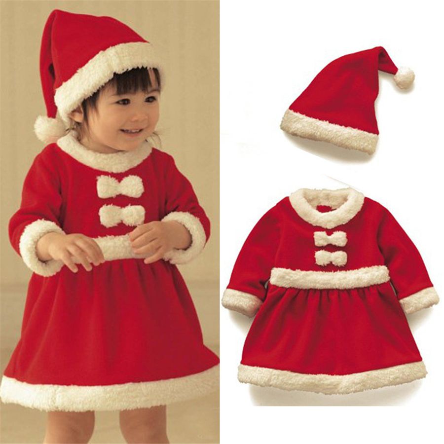 Compra Mascota Navidad Bebé Ropa Santa Claus Traje Baby Boys Mangos De  Manga Larga Bebé Niñas Niñas Vestido Lindo Infantil Invierno Bebé Vestido  HU77 Barato | Entrega Rápida Y Calidad | Es.Dhgate
