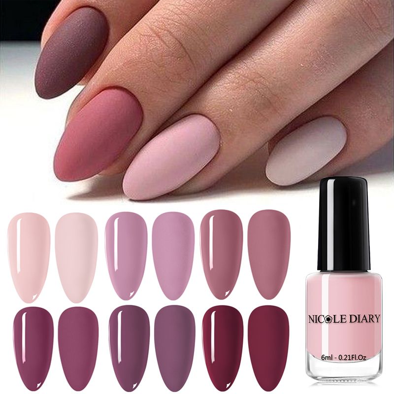 Satin Al Eko Friendlynicole Gunlugu 36 Renkler Tirnak Renk Mat Oje Renkli Siyah Beyaz Kirmizi Uzun Omurlu Mat Tirnak Vernik Diy Tl109 24 Dhgate Comda